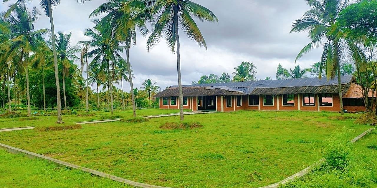 image of the outdoor activity centre at hoysala village resort