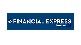 Financial Express logo for business news publication.