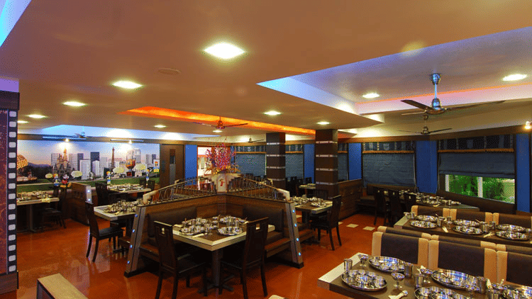 The in house restaurant named Aroma at Adamo The Resort.