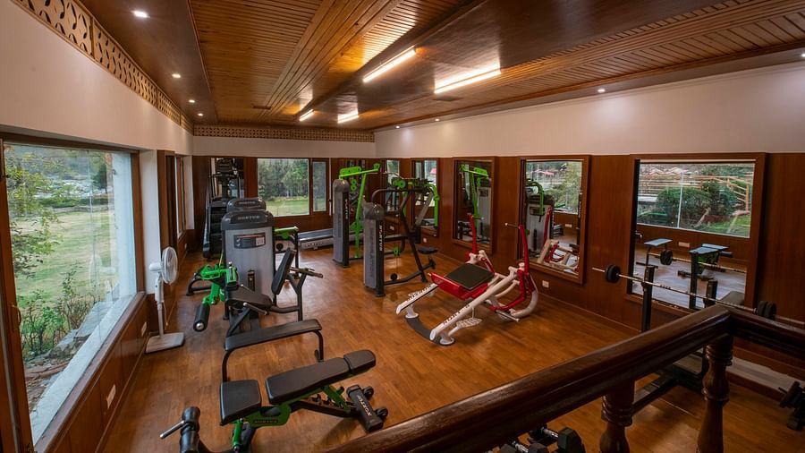 Mastiff Grand, Manali Manali		 A spacious gym with training equipments - Mastiff Grand,