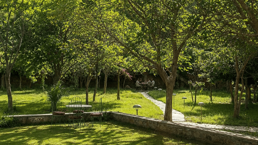 Outdoor Lunch-Gardens