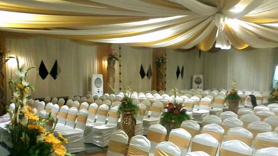 seating area at Amber Conference Room at Raj Park Hotel Alwarpet Chennai