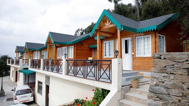 luxury cottages at Digantaa resort