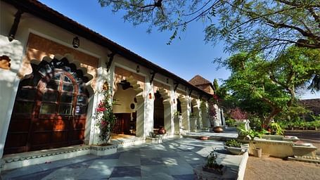 A facade image of Castle Bijaipur