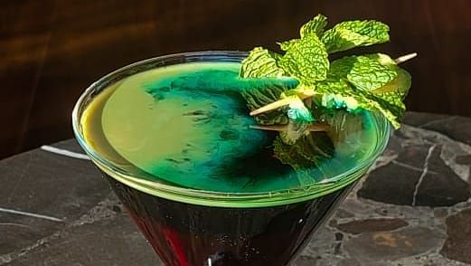 Drinks served at Asiatic Lounge 11