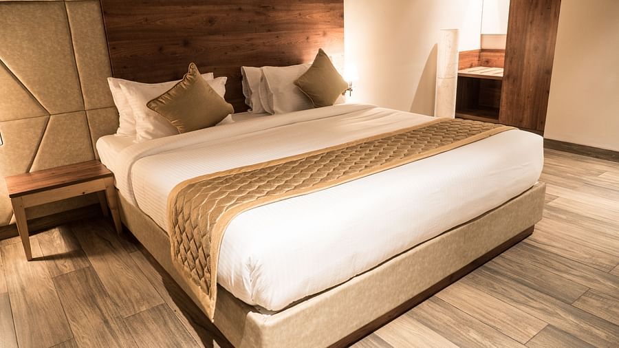 view of the king size room of King Suite Room at Cholaa Dynasty, Kumbakonam