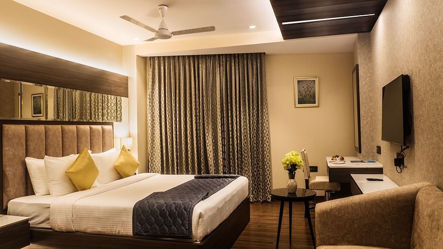 view of king size bed of Executive Room 