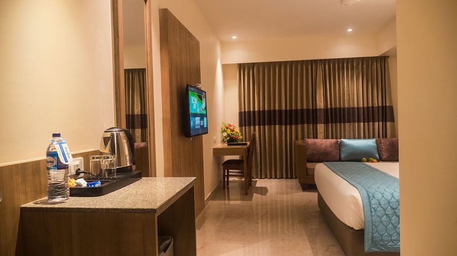 entrance of deluxe room 