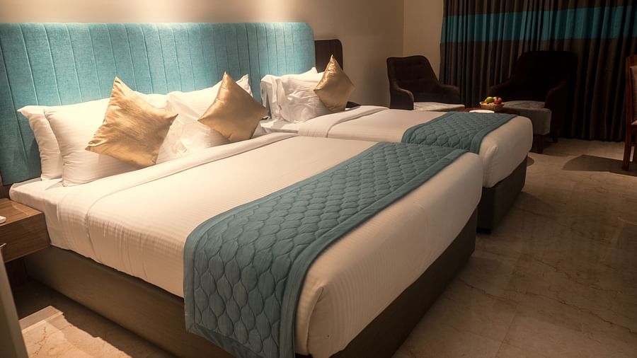 view of two king size beds of Suite 