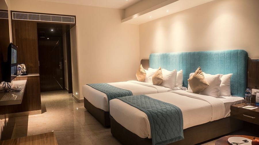 view of two king size beds of Suite 