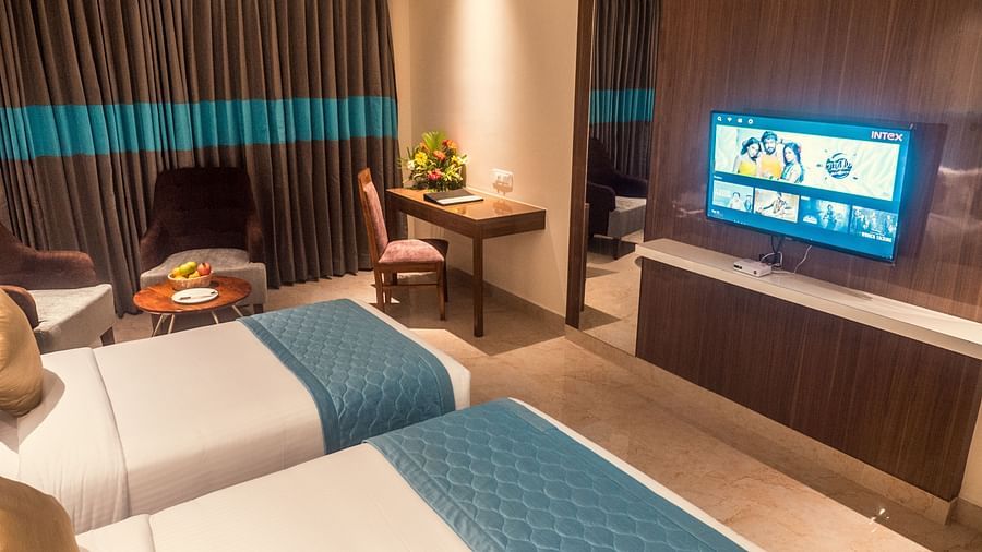 view of two king size beds of Suite 