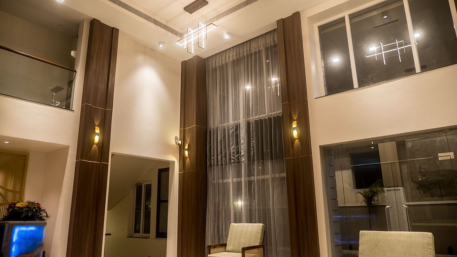 lobby area of 