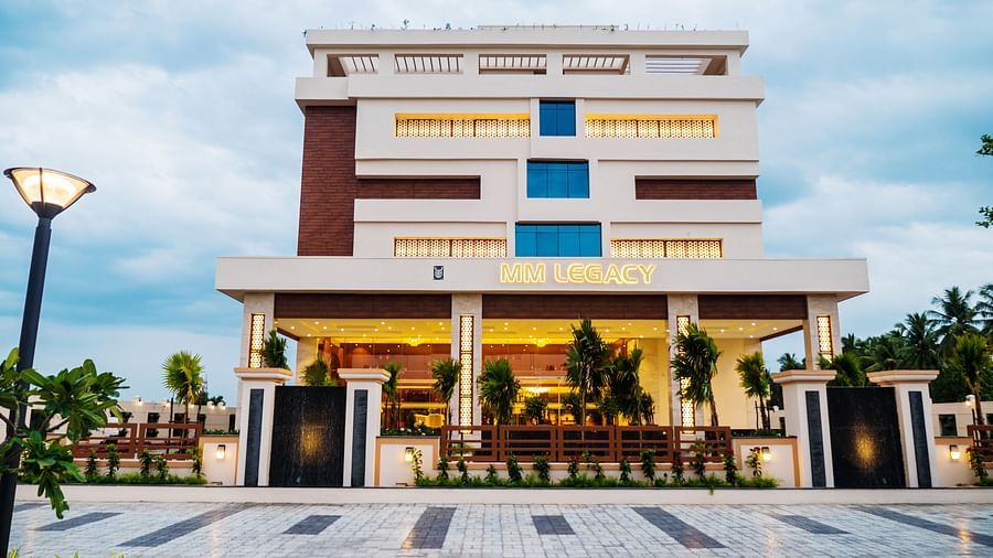 facade view of MM Legacy, Kanchipuram