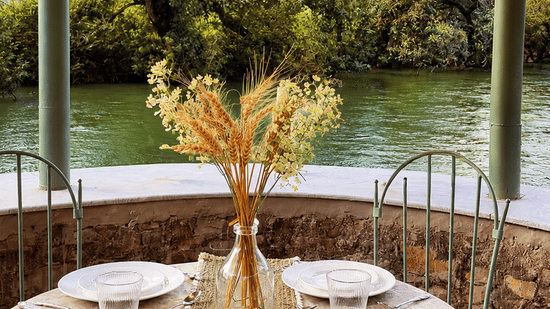 Breakfast by the riverside 2-Guest Rooms-Surya Bagh - Boutique Hotels in Ajabgarh Rajasthan