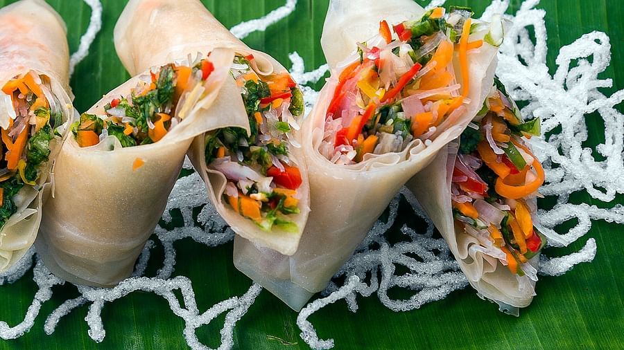 Vietnamese Veg Roll1