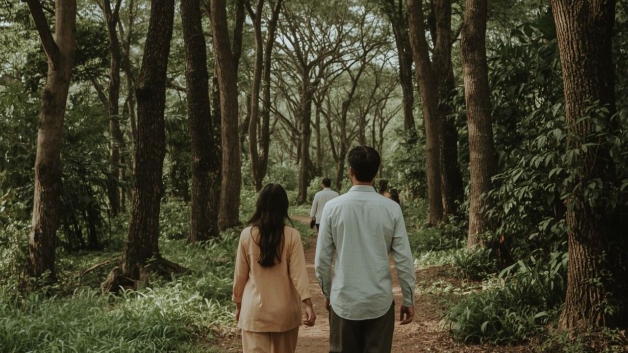 Forest bathing retreat near Mumbai