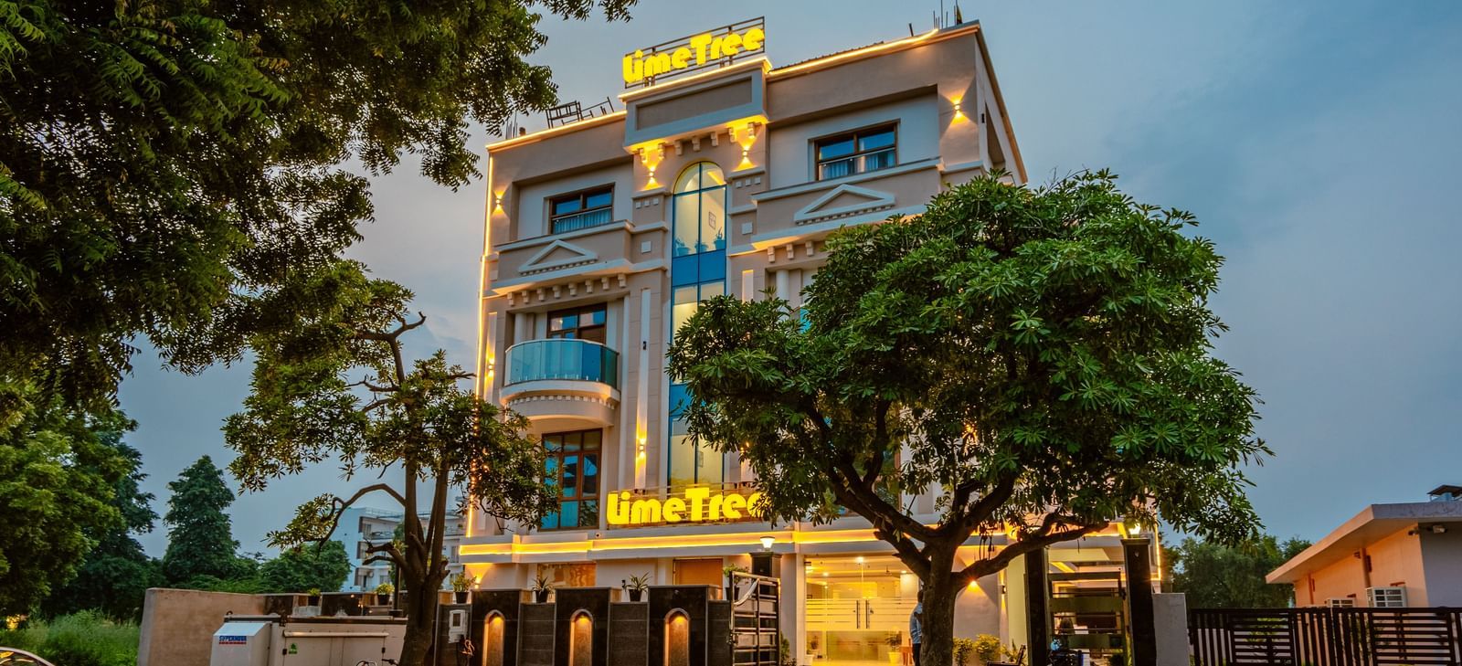 Main entrance of BA132 Greater Noida building