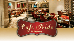 Café Pride: The signature all-day dining venue across Pride Hotels Group, offering global and local cuisine.