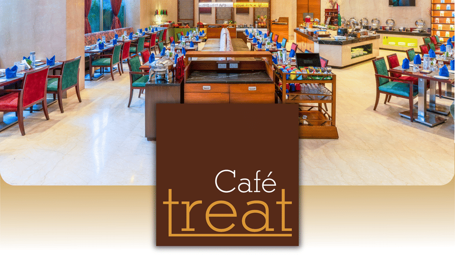 Café Treat: A contemporary coffee shop with a casual vibe at Pride Hotels Group, perfect for relaxed all-day dining.