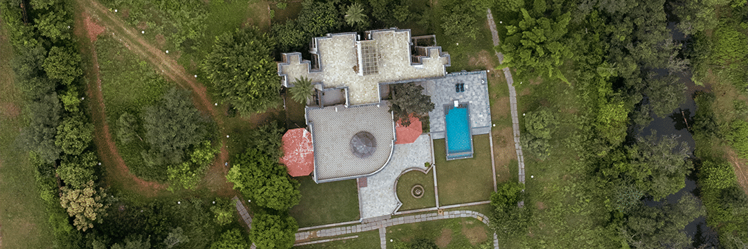 Drone Shot - -Surya Bagh Ajabgarh-Sariska
