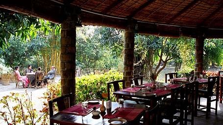 Tiger Camp Resort, Corbett Uttarakhand Gol Ghar Tiger Camp Restaurant Corbett 2