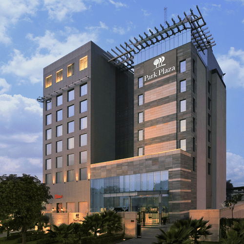 Facade view of Hotel Park Plaza, Faridabad - A Carlson Brand Managed by Sarovar Hotels, Hotels in Faridabad