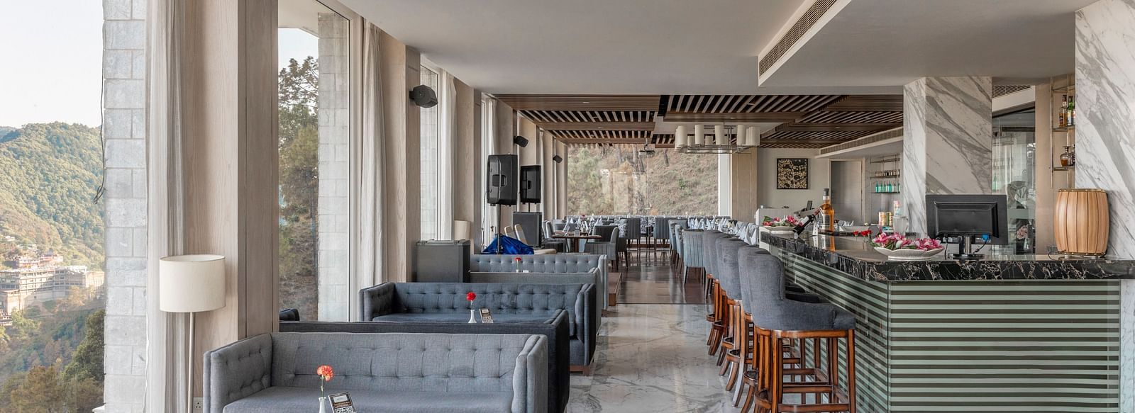 Dining place at the Zion, Shimla