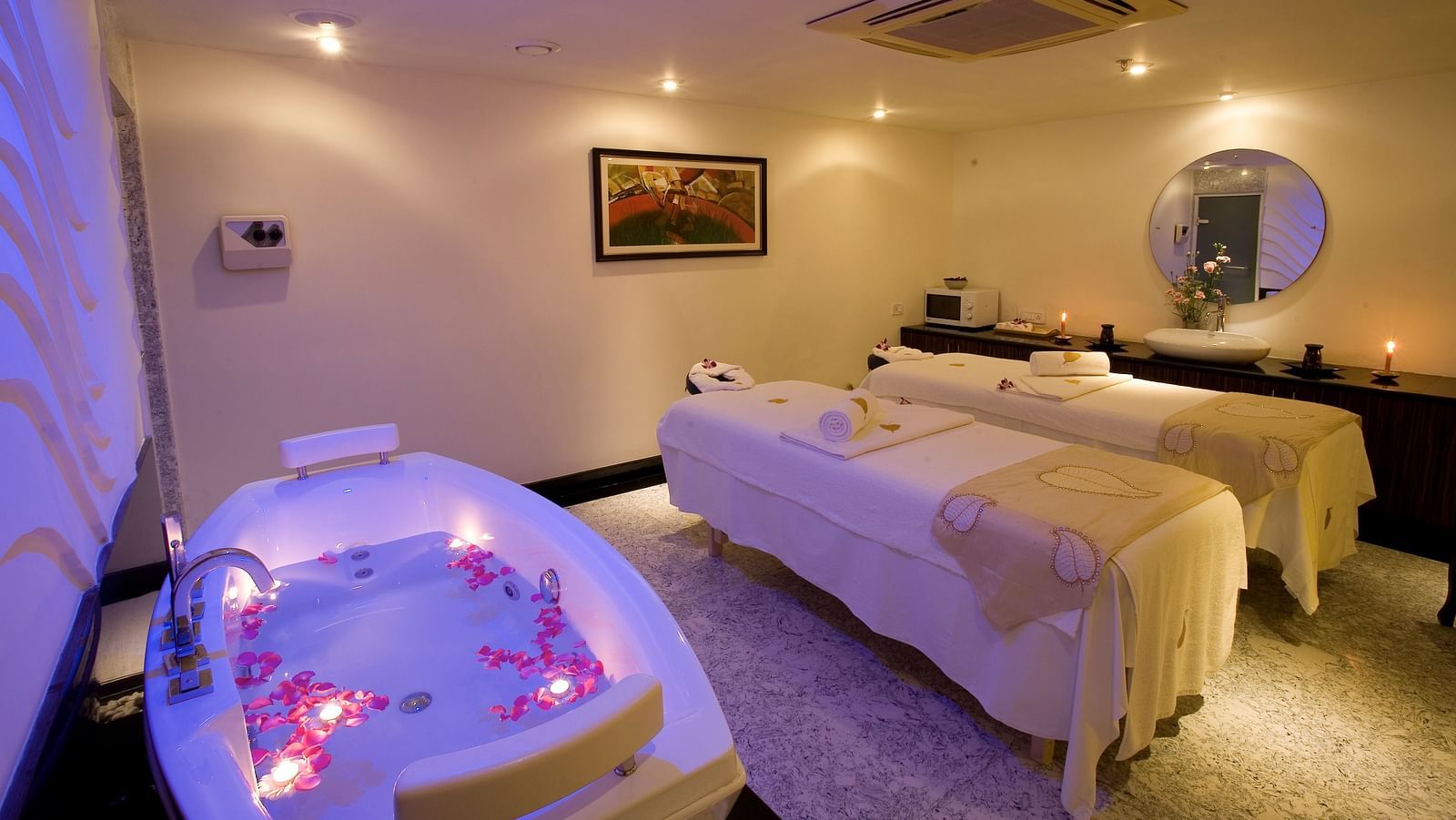  Spa room with washtub at Grand Chennai By GRT Hotels.