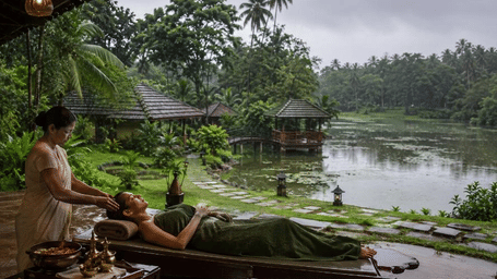 Best Monsoon Wellness Retreats in Kerala