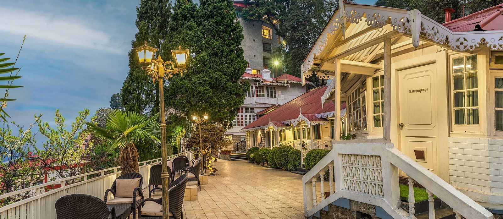 outdoor common area at Summit Swiss Heritage Resort & Spa