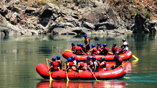River rafting in Shivpuri, one of the must-visit places in Rishikesh