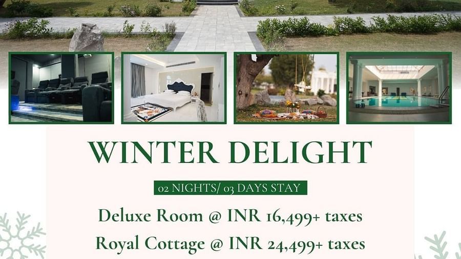 Winter pkg creative for Ashok Vatika, Ranakpur