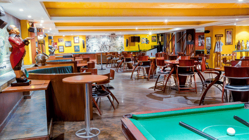 Geoffrey s Pub Radha Regent Chennai