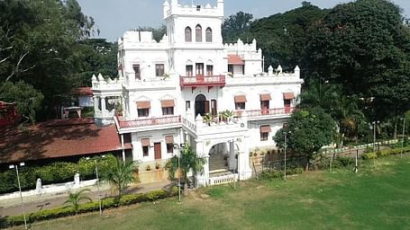 A facade image of Jaya Mahal Palace