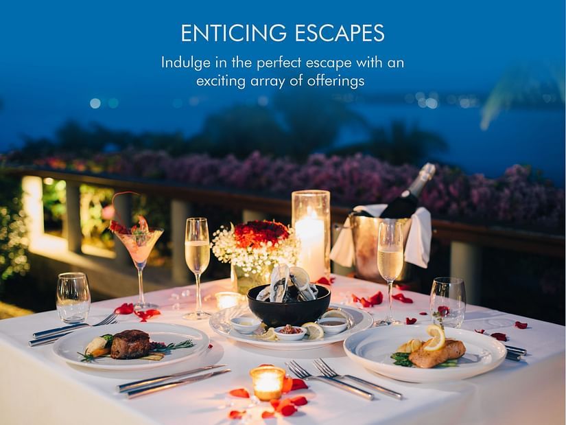 ENTICING ESCAPES offer poster