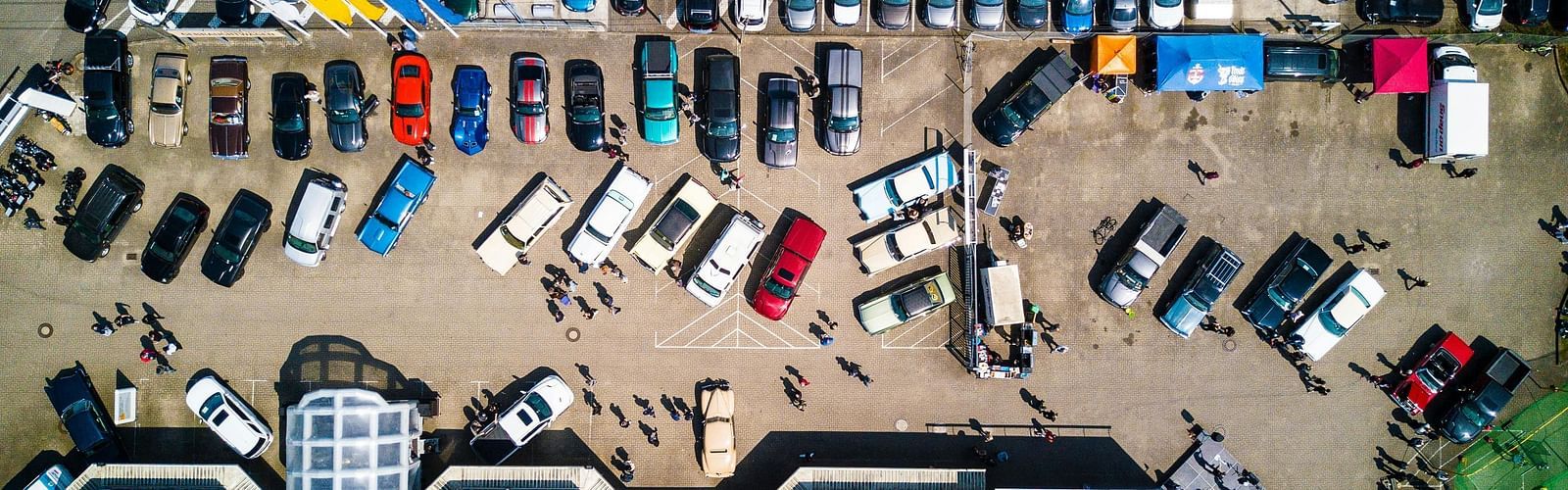 image of a parking lot