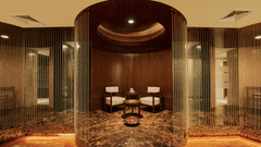 image of our luxurious spa in Goa with chairs and other amenities