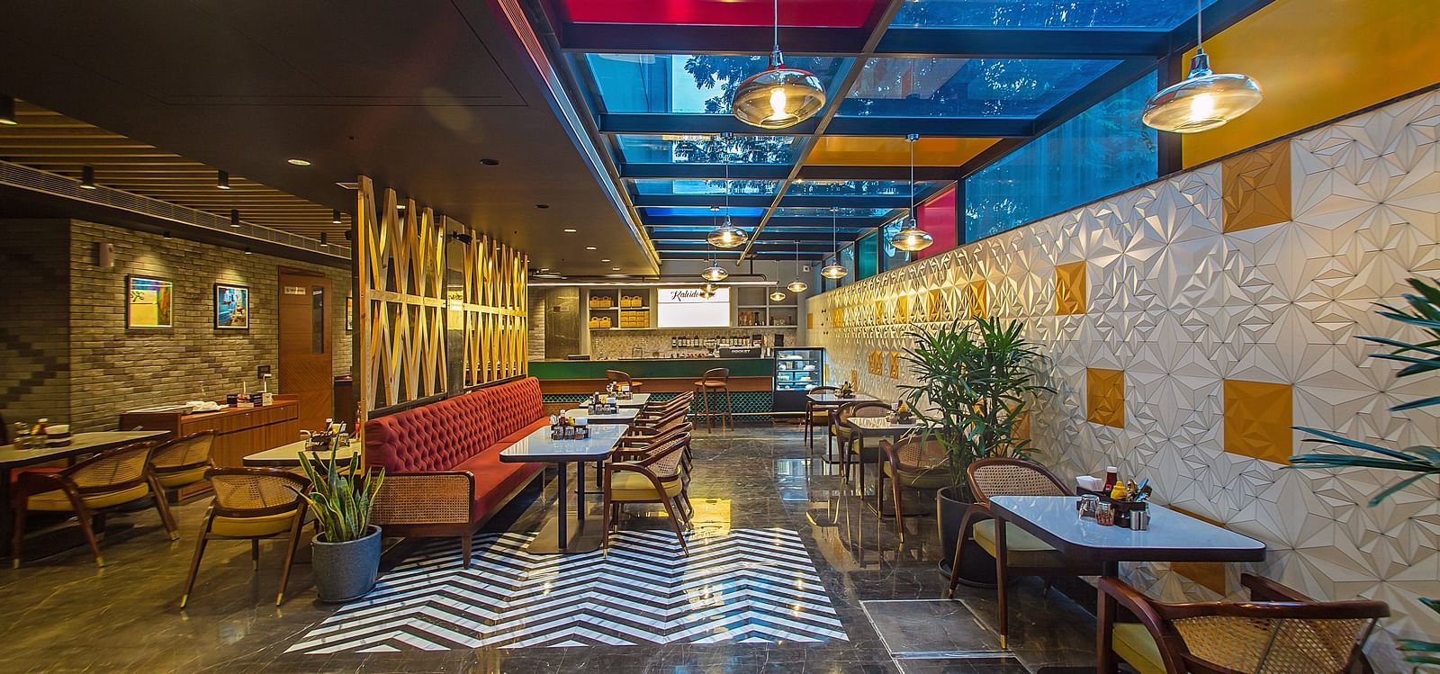 restaurant at Inde Signature, Jaipur