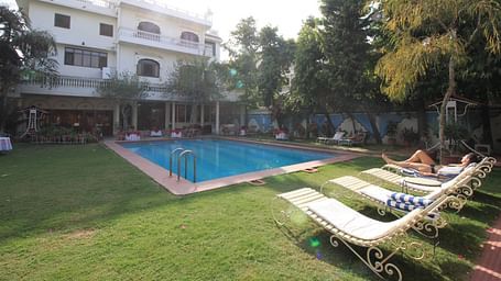 Pool Area Facade Hotel Meghniwas Jaipur Hotels in Jaipur 2