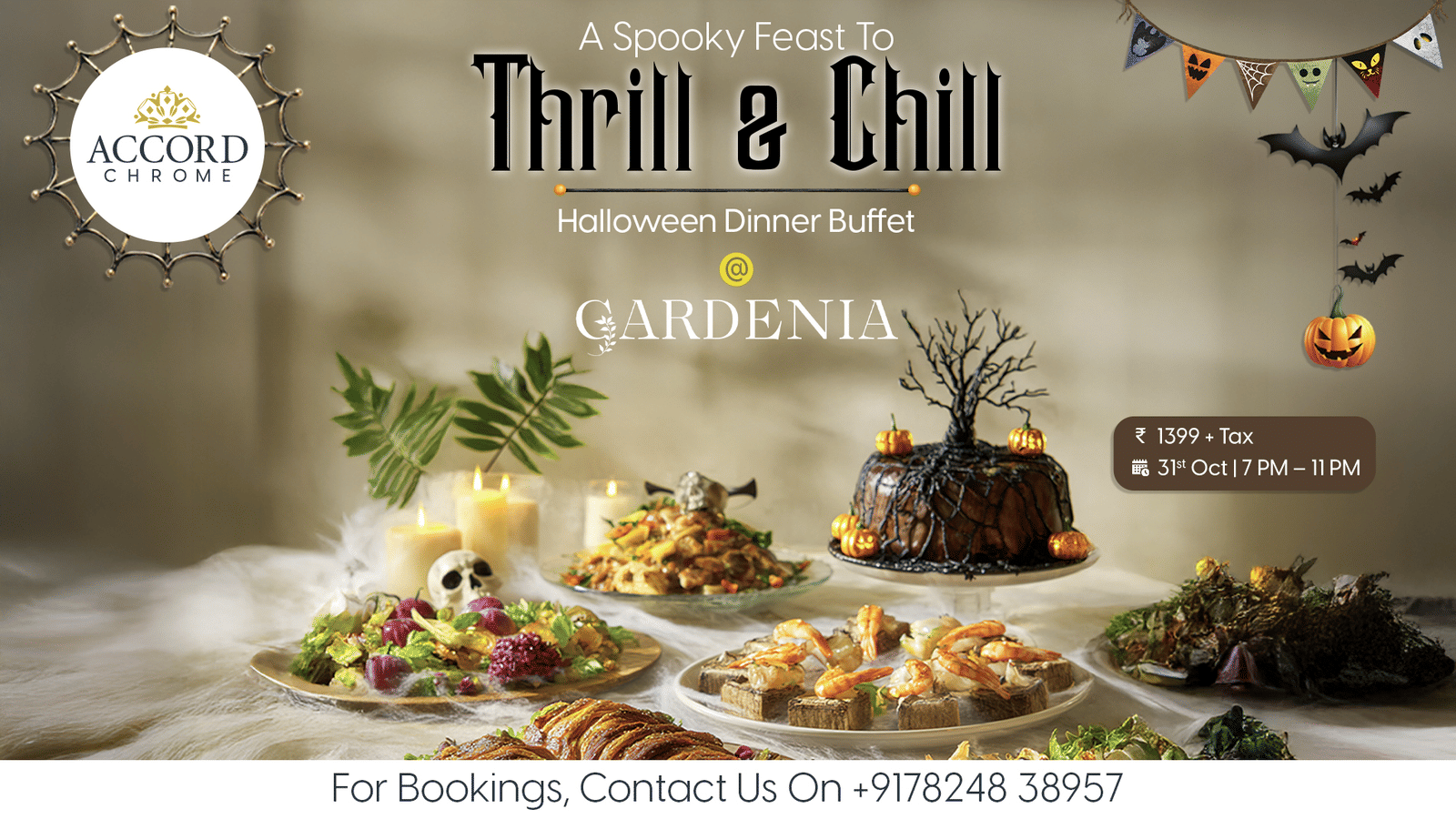 Accord Chrome Halloween Dinner (1920 W x 1080 H in Pixels)