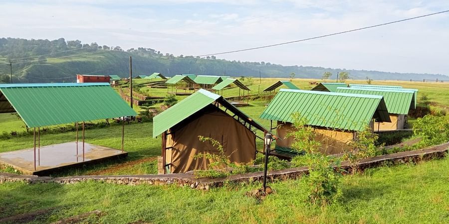 alt-text LETS Camp Tamia tents view 1