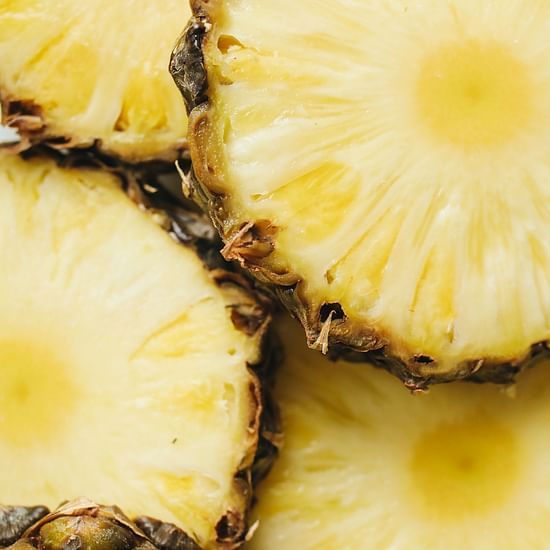 pineapple slices
