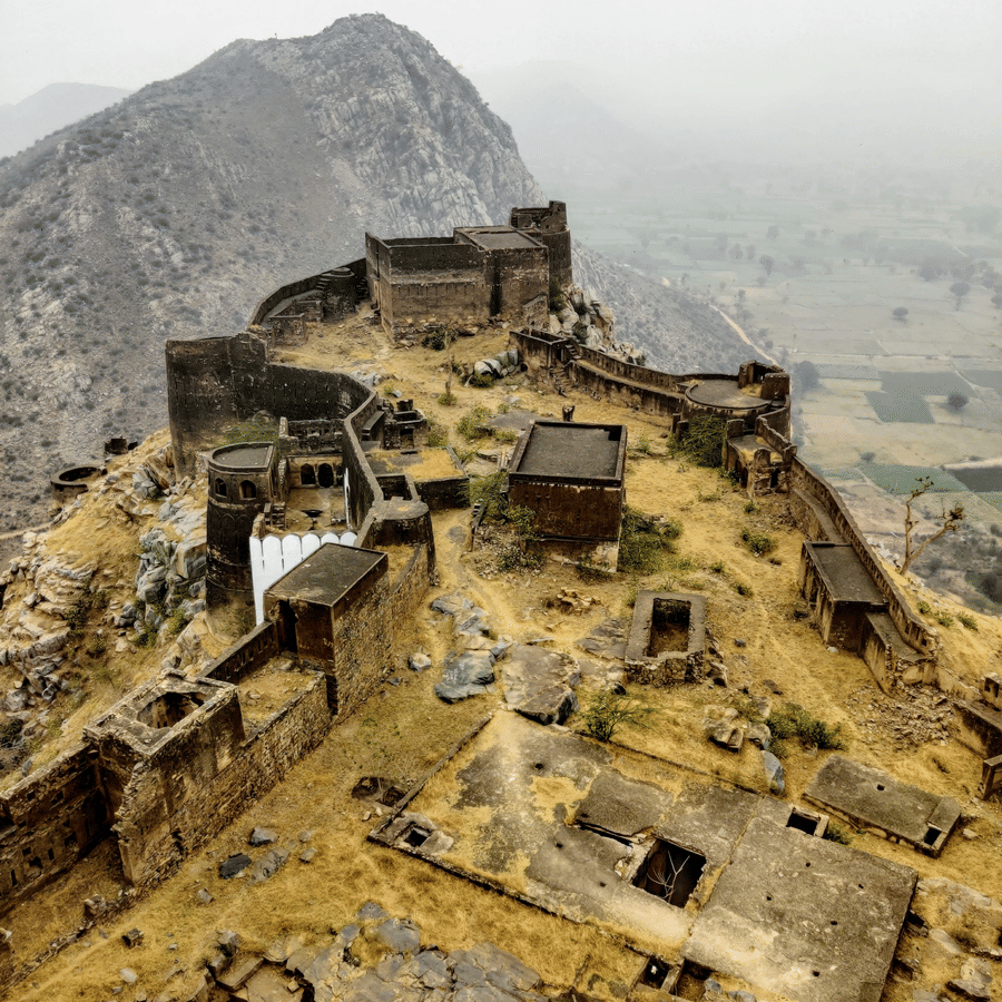 Pratapgarh Fort - View from the Top