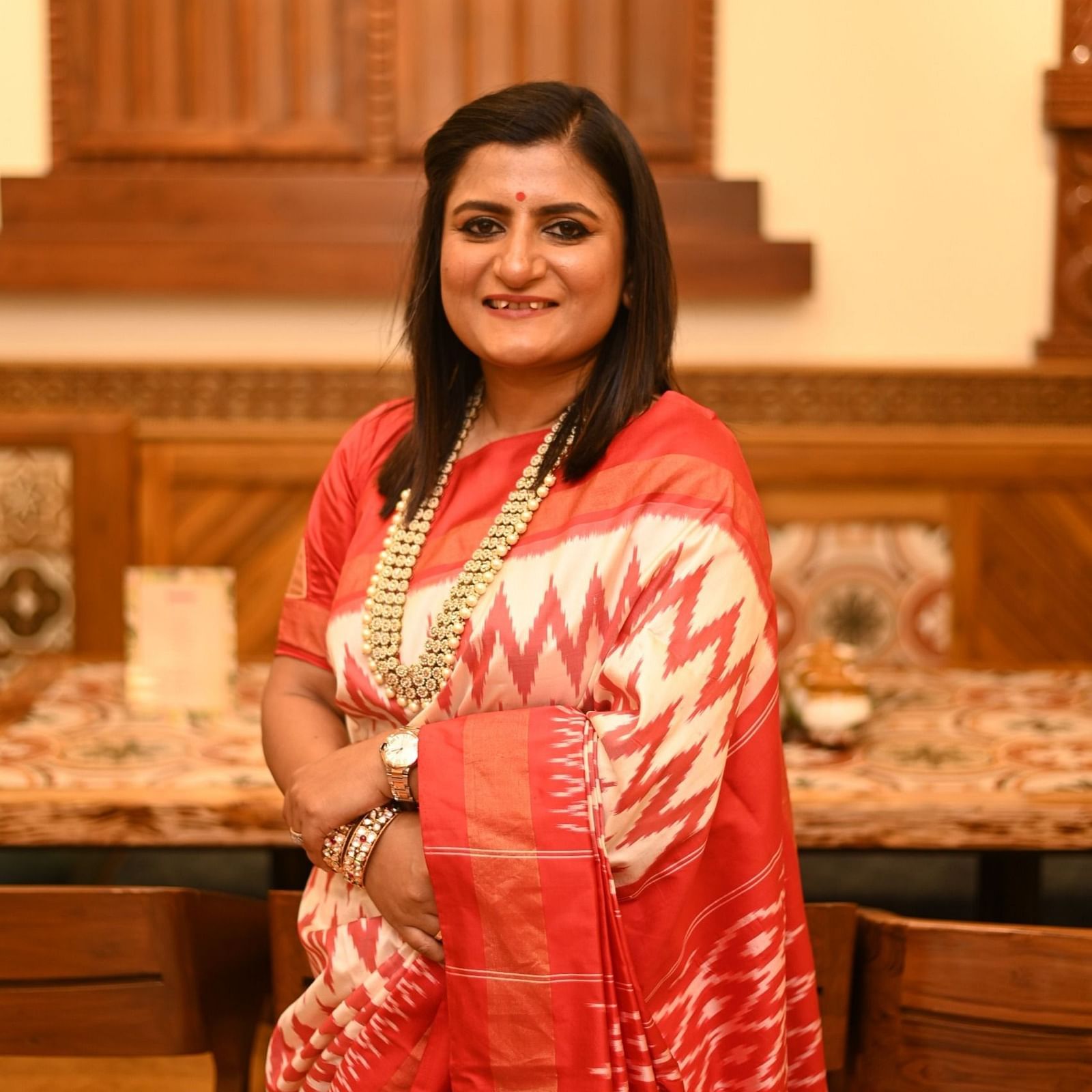 An image of Dr. Vidhi Kamat who is a Director of Kamats India