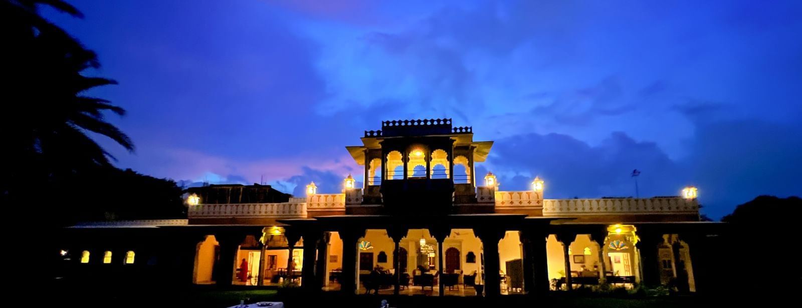 Facade image of Dev Shree, Deogarh at night