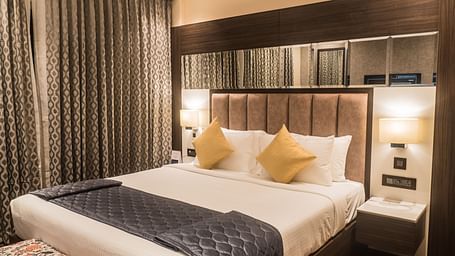 view of king size bed of Superior Room