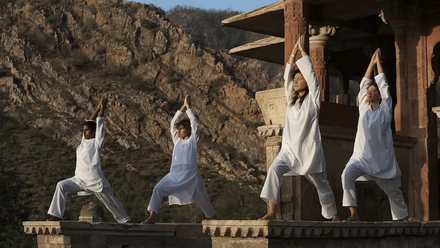 Surya Bagh-India-Bhangarh-Yoga