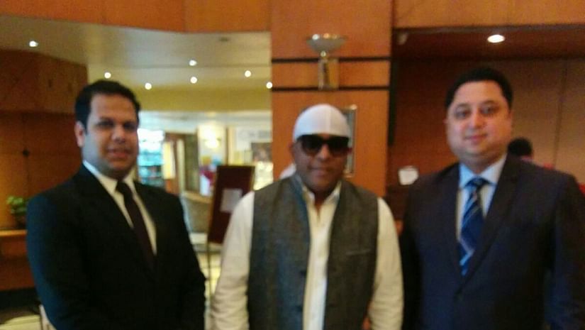 Celebrity Guests at an event at The Orchid Hotel Mumbai