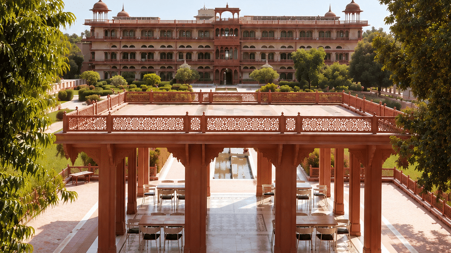 UPD -Baradari - Facade - Palace Backdrop