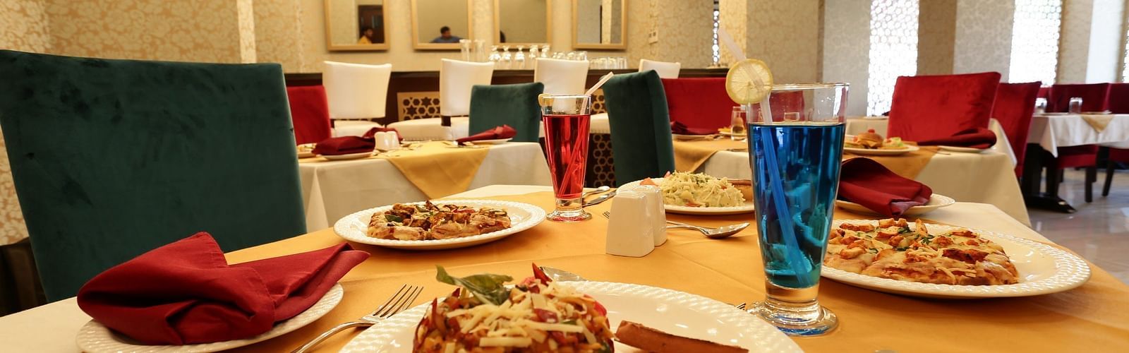 fine dining at the comfort inn sapphire, jaipur